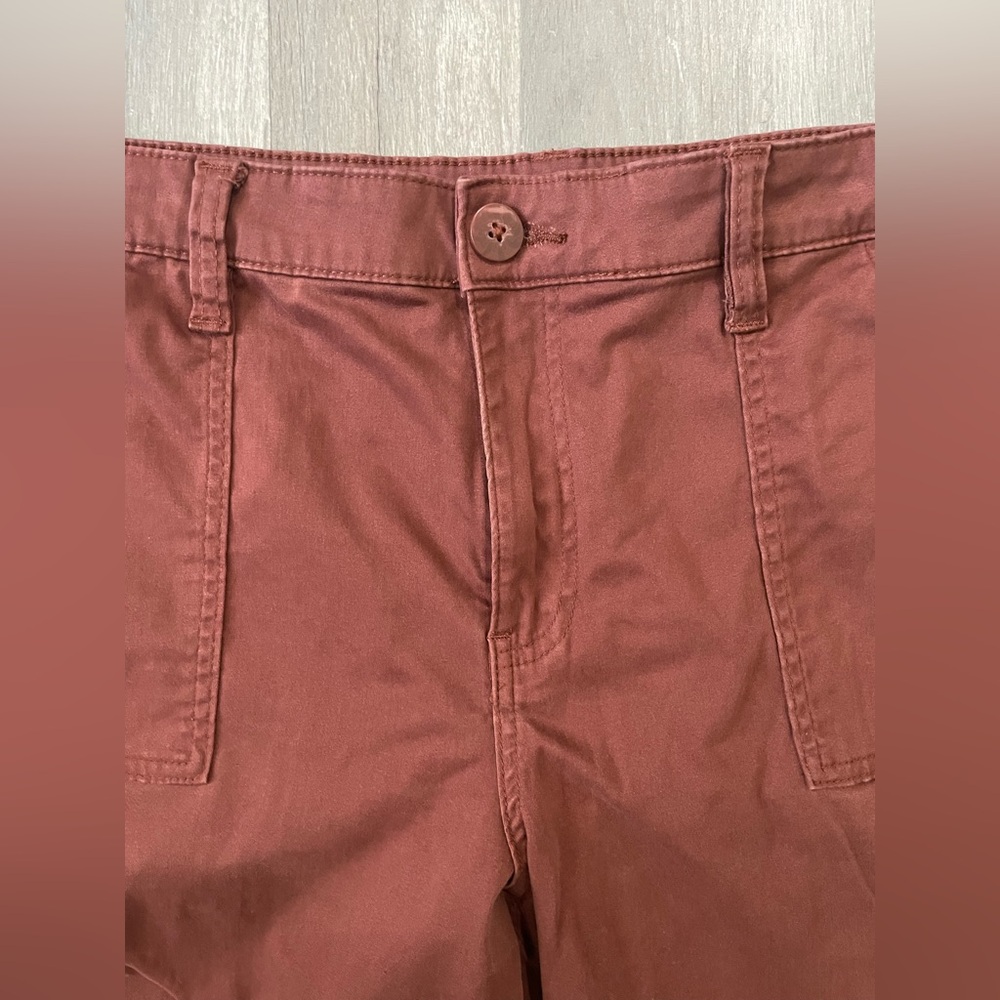 Kut From The Kloth Chris High Rise Joggers Pants in Nutmeg - Size 16 - Picture 4 of 9